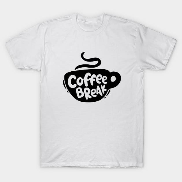 Coffee Break T-Shirt by Dosunets